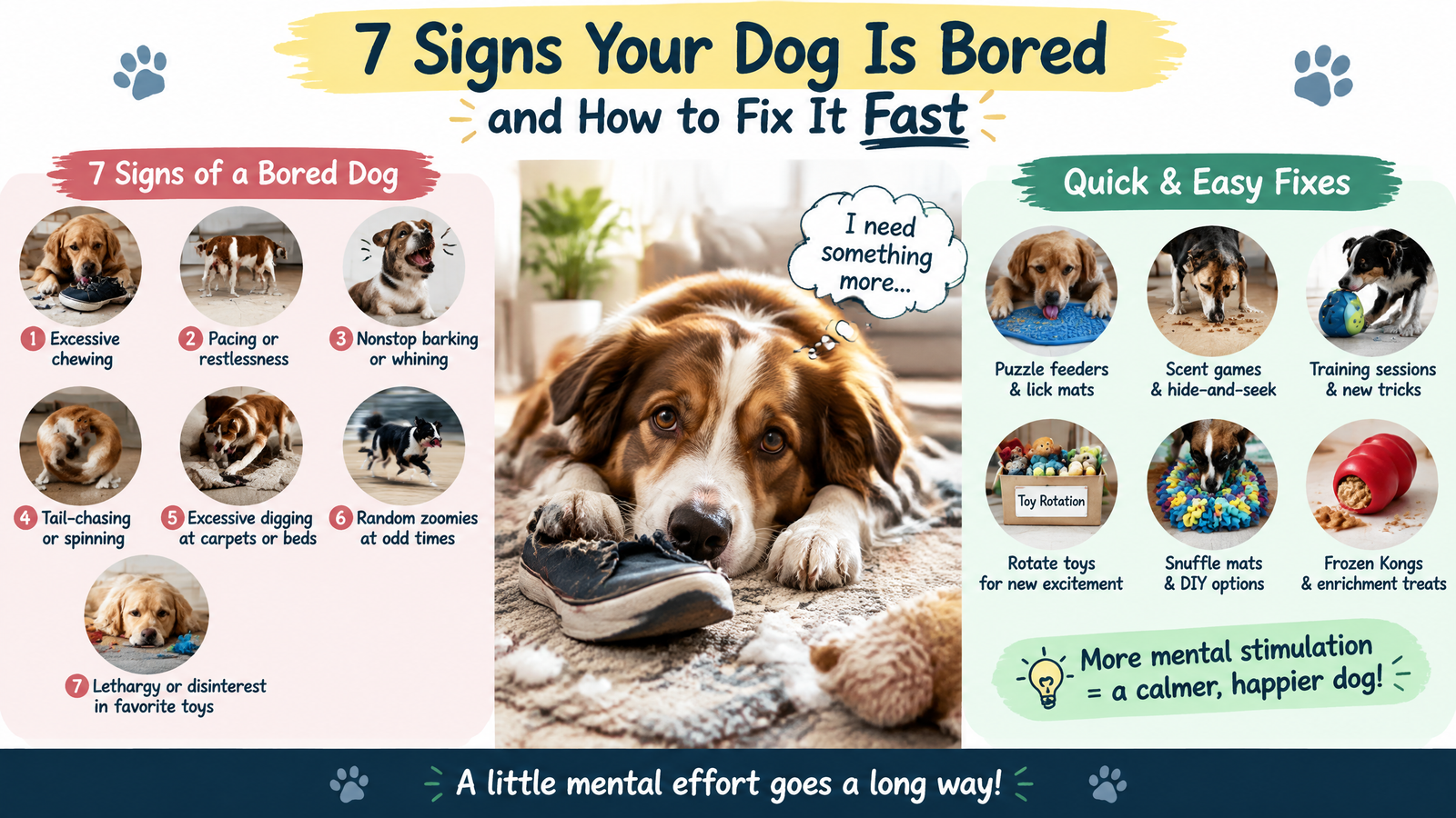 7 Signs Your Dog Is Bored and How to Fix It Fast